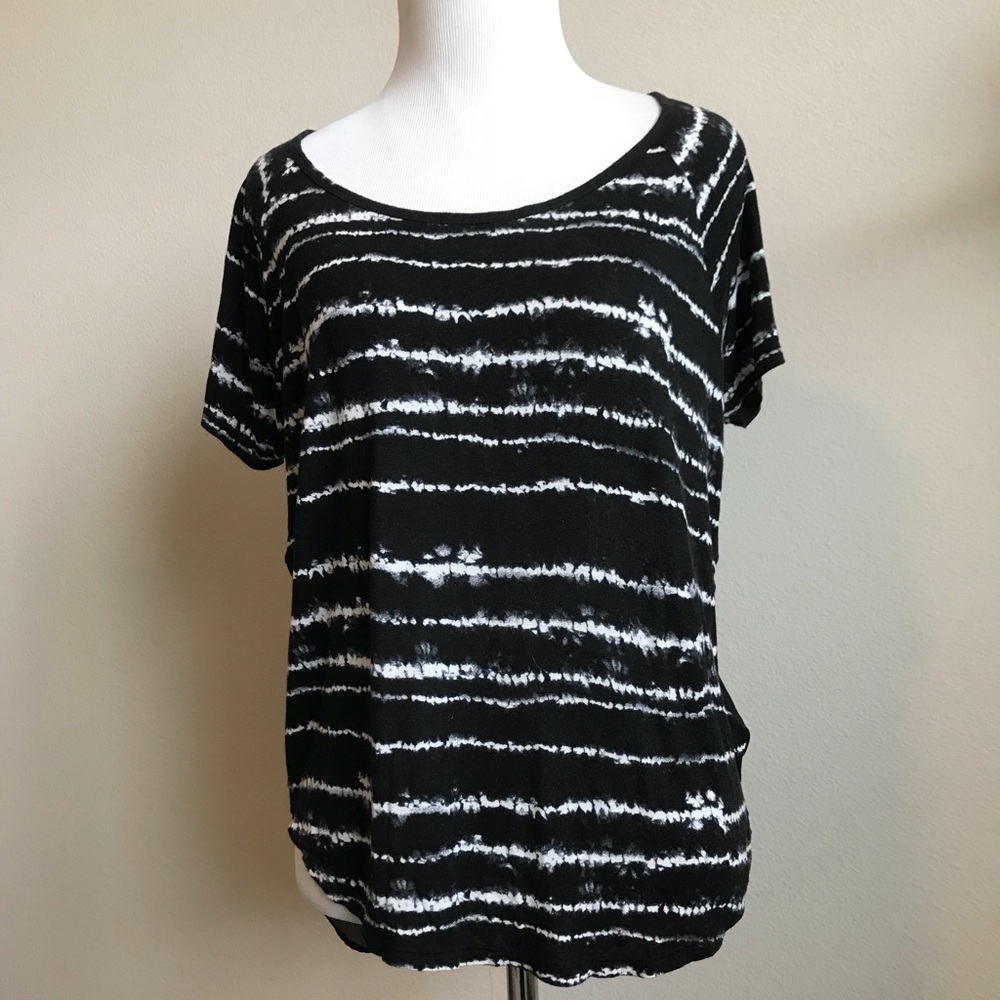 Express Sheer/open back t-shirt